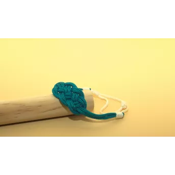 Bracelet Nœud de Carrick Vert Océan – 4 Finitions Disponibles | Atelier du nœud marin