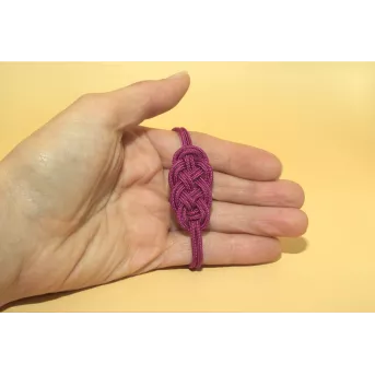 Bracelet Nœud de Carrick Azalée – 4 Finitions Élégantes | Atelier du nœud marin