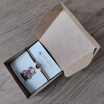 Bracelet Nœud d’Amoureux Marron – Cadeau Personnalisé pour Nounou | Atelier du nœud marin