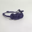 Bracelet Nœud de Carrick Bleu Marine – Élégance Marin & Artisanat