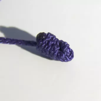 Bracelet Nœud de Carrick Bleu Marine – Élégance Marin & Artisanat