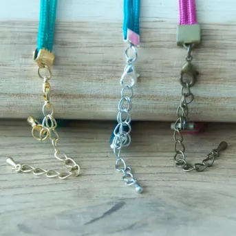 Bracelet Nœud de Carrick Bleu Clair – Paracord Résistant – Fait Main France